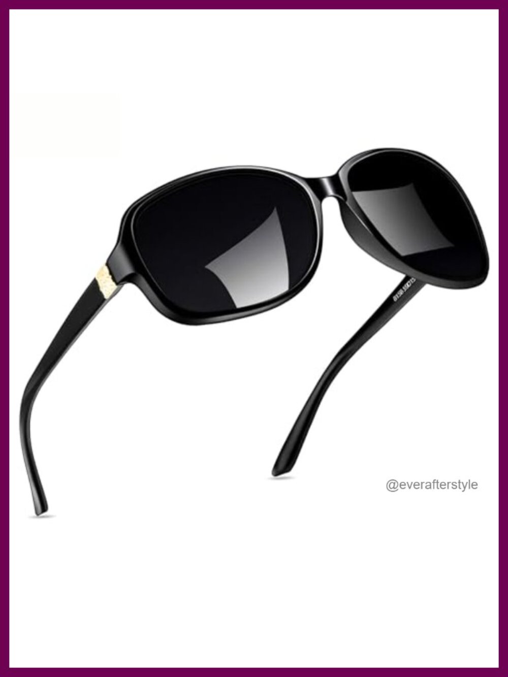Polarized Sunglasses for Women UV400 Wrap Full Frame Lightweight TAC Lens